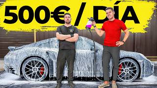 Este Hombre Gana 15.000€/Mes Lavando Coches ¿Cómo lo hace?