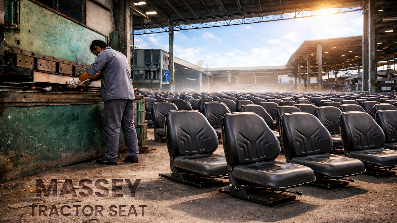 Beginner’s Guide: Making a Tractor Seats | Full Factory Production
