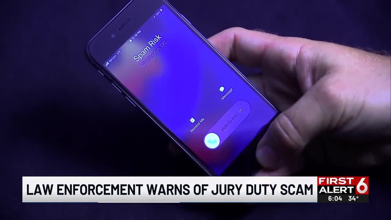 Law enforcement warns of jury duty scam - YouTube