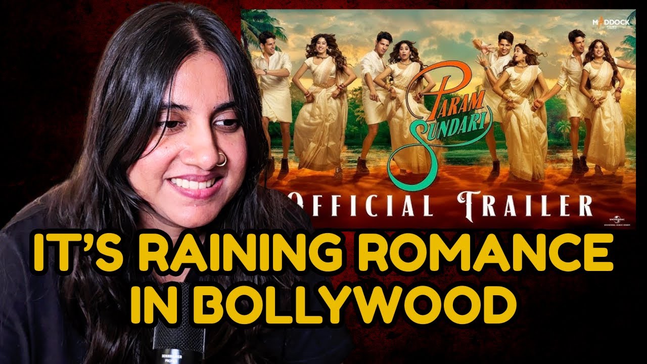 Param Sundari Trailer Reaction | Sidharth M | Janhvi K | Ashmita Reacts