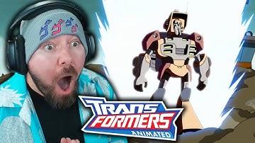 WRECK-GAR IS BORN!!! FIRST TIME WATCHING - Transformers Animated Season 2 Episode 4 REACTION