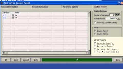 Athena Tutorial: Batch Reactor