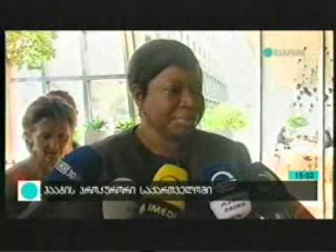ჰააგის საერთაშორისო სისხლის სამართლის სასამართლოს პროკურორი ფატუ ბენსუდა არასამთავრობოებს ხვდება