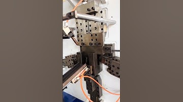 Cargo lashing double J hook making machine  #machine #welding #factory