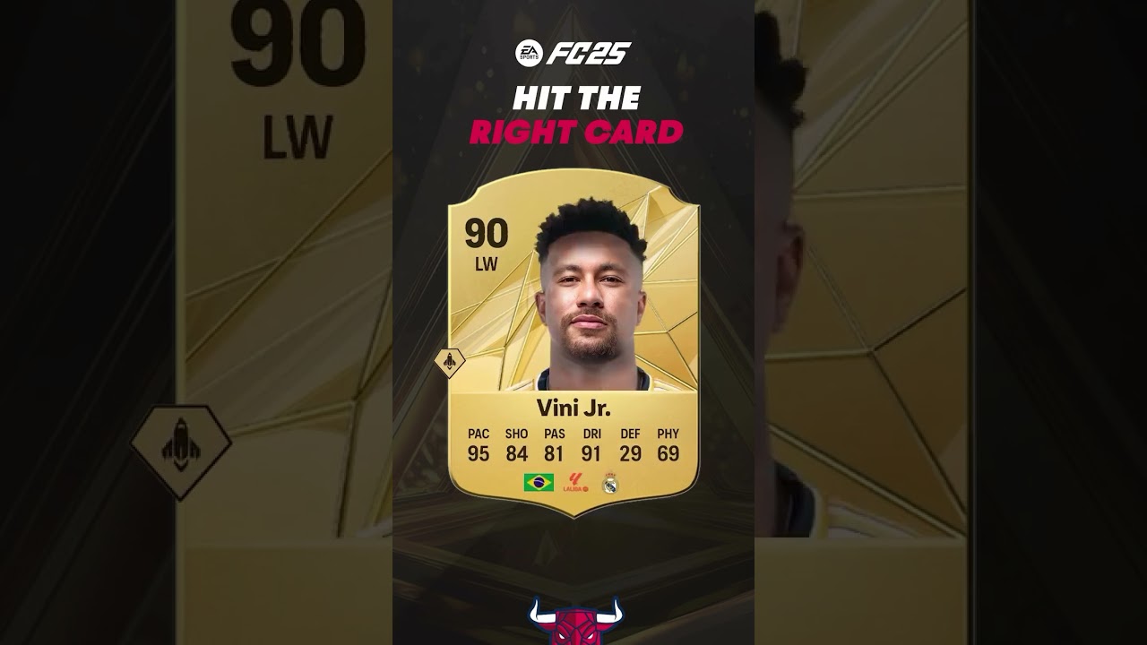 HIT THE RIGHT FC25 CARD First try will bring you packluck.. 