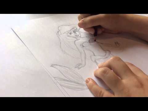 Video: Kuinka Piirtää Ariel