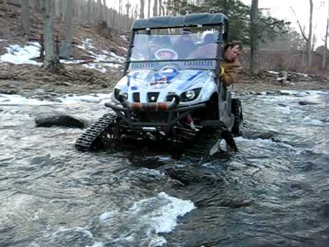 Side By Side Utv >> yamaha rhino on mattracks river run - YouTube Side By Side Utv >> yamaha rhino on mattracks river run - YouTube
