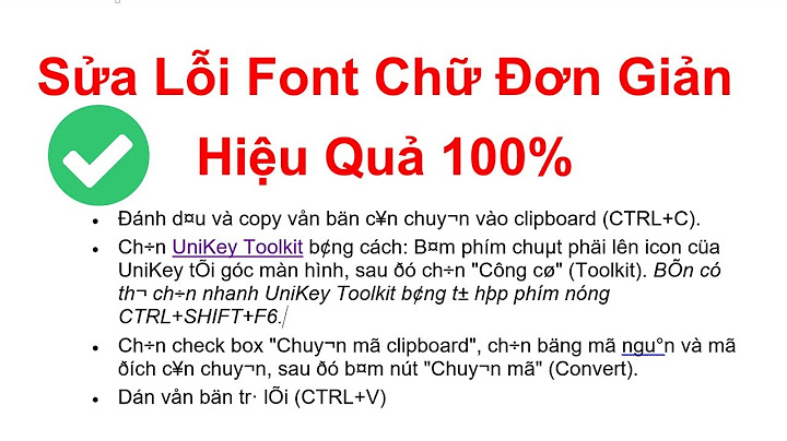 Cách sửa đổi font chữ bị lỗi trong word năm 2024