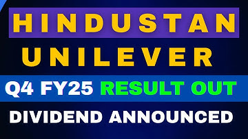 Hindustan Unilever Q4 result 2025 out | Big Dividend announced for Shareholders | #HUL