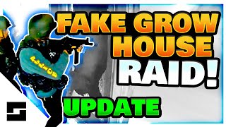 BUSTED! - Cops Raid Fake Grow House! - Update (Part 2)