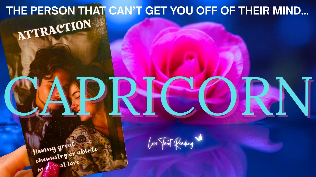 🩷 CAPRICORN They’re Making a Decision About You Right Now! Love Tarot Reading Soulmate Twin Flame
