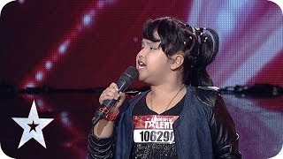 Amazing 8-Year-Old Ariani Nisma Putri Sings Listen By Beyonce - Indonesias Got Talent 2014