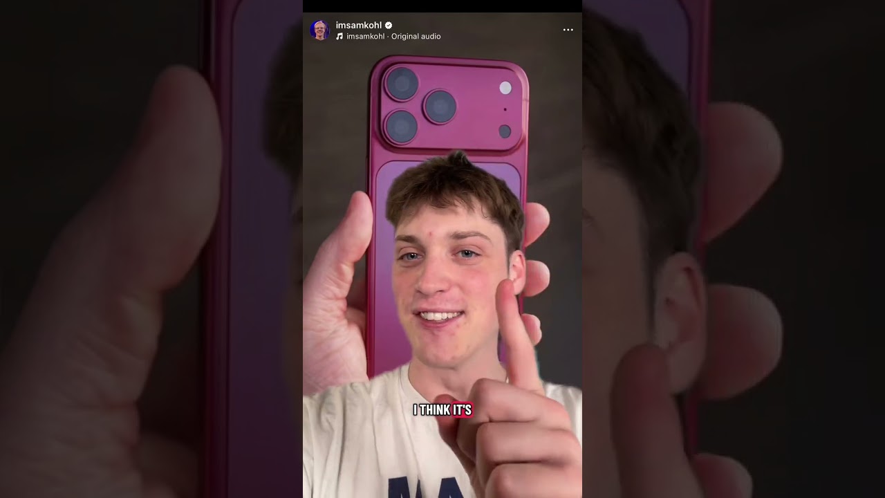 The New IPHONE COLORS are FIRE Sam Kohl #apple #iphone #phones