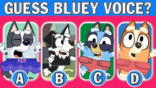 FNF Guess The Character by Their VOICE | Bluey Guess The Character | Mackenzie, Bingo, Bluey, Muffin