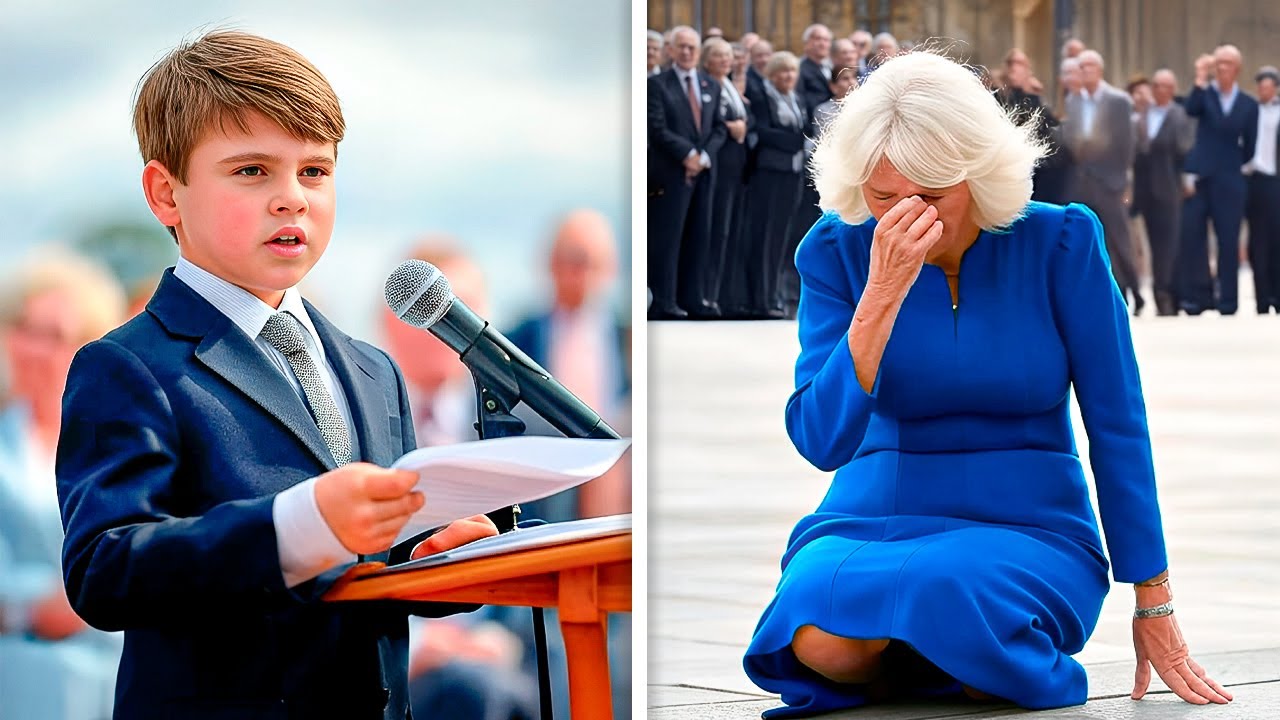 Prince Louis Grabs Queen Camilla's Mic & EXPOSES Her On Live TV!