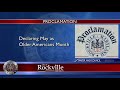 Older Americans Month Proclamation