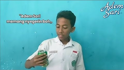Adem Sari 🥤| Tugas Informatika membuat Iklan 🖼 Kelas 9.11