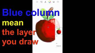3 functions of "Layer" in Autodesk Sketchbook (mobile / phone version) screenshot 2