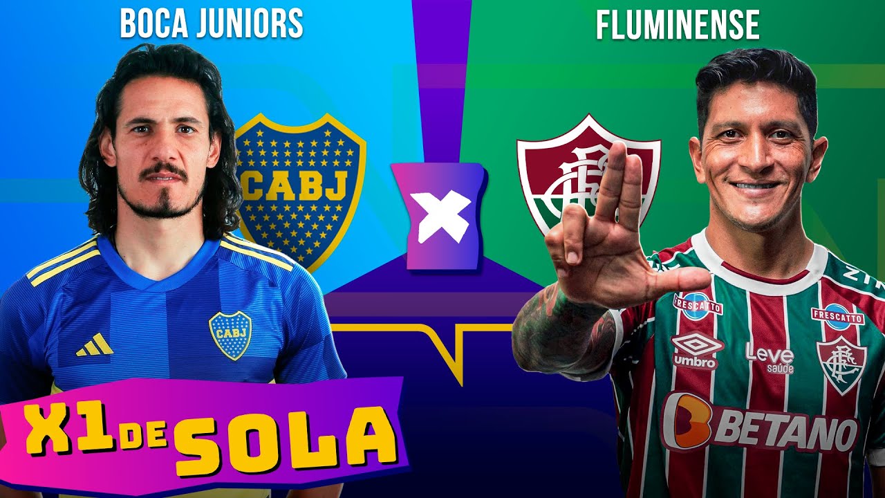 BOCA JUNIORS X FLUMINENSE: QUEM É MELHOR? | X1 DE SOLA