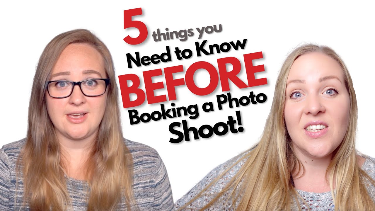 Booking a Photo Shoot? WATCH THIS FIRST!