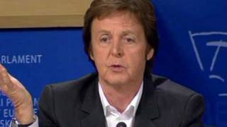 Beatle McCartney has a beef with world climate talks