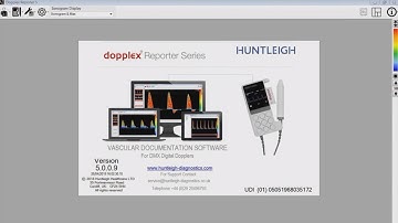 Tutorial Video: A Guide to the Dopplex DR5 Software Package