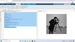 Motion Blur in Image(MATLAB)