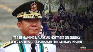 Año: Abu Sayyaf was forced to release 3 remaining Malaysian hostages