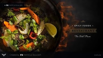 Particle Builder - Example Scene: Food