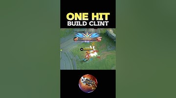 😱 WATCH THIS - BEST BUILD CLINT 2024❓(ONE HIT) ~ MLBB 🔥 #mobilelegends #onehitbuild #clint #shorts