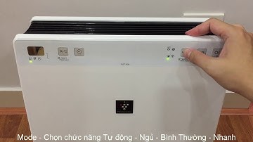 Hướng dẫn sử dụng máy lọc không khí Sharp KC-F30EV-W