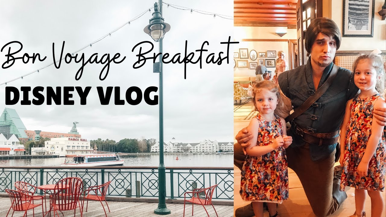BON VOYAGE CHARACTER BREAKFAST REVIEW | TRATTORIA AL FORNO | WALT DISNEY WORLD VLOGS FEBRUARY 2020