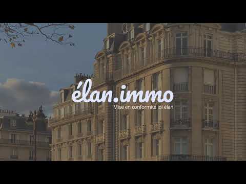 élan.immo - portail pour les syndics - mise en conformité loi élan