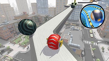 Action Balls 🌈 Landscape Gameplay Android iOS 💥 Nafxitrix Gaming Game 47 Gyrosphere Race