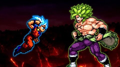 Gokhan TP V4 OP (all form) VS Broly DBS V2 OP in Jump Force Mugen