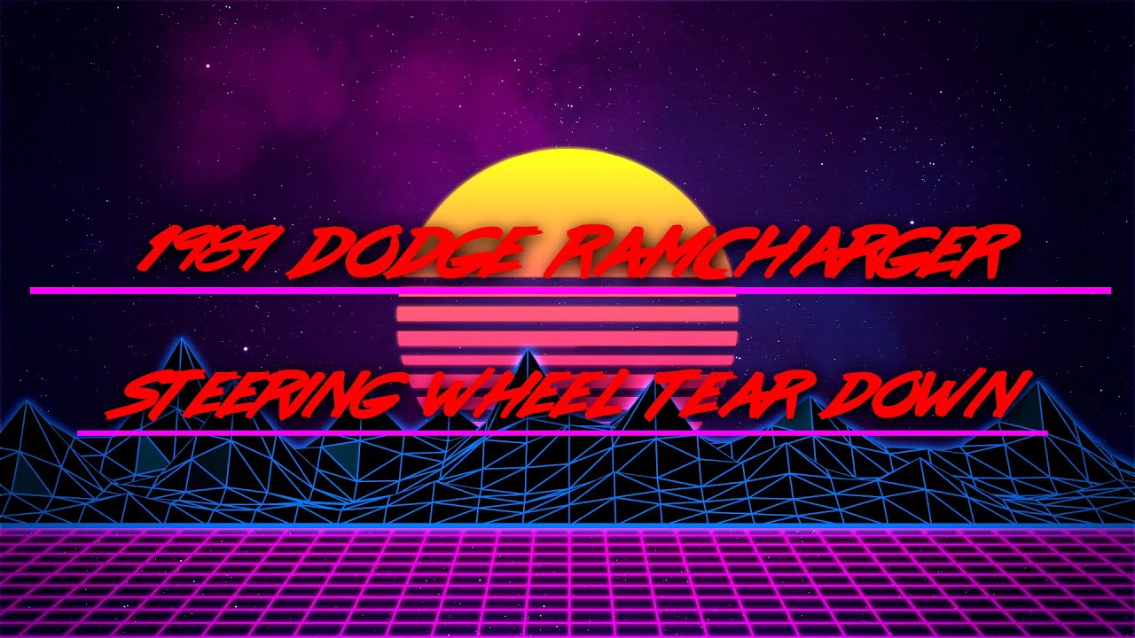 1989 Dodge Ramcharger Tilt Steering Wheel Tear Down Part 3 (Assembly