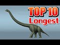 Top10 longest sauropod