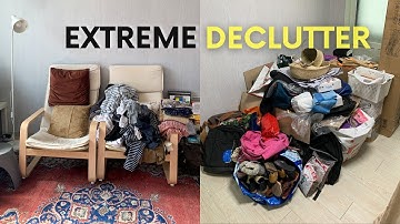 MAJOR Apartment Declutter + 2 Bedroom Seoul Apartment Makeover - Day 1/2