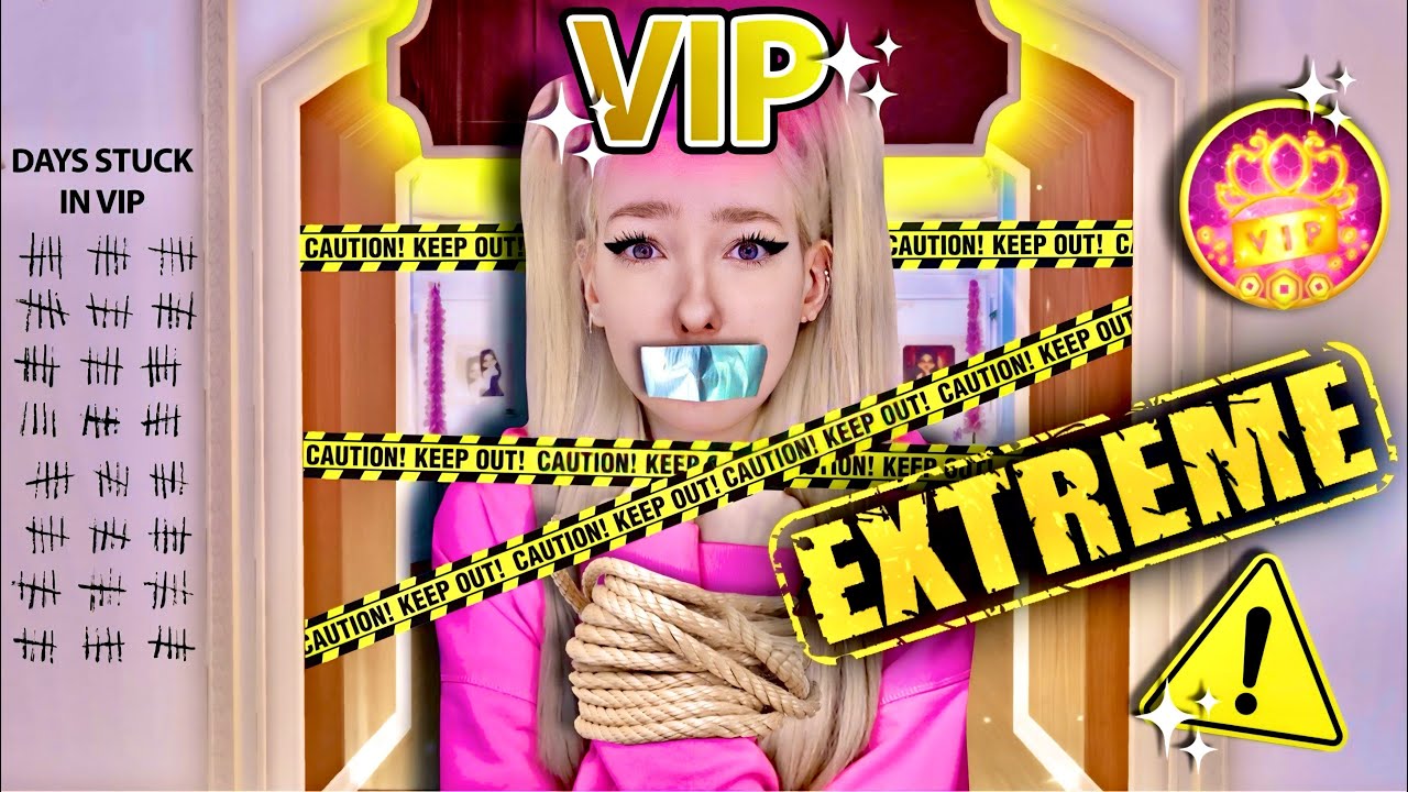 STUCK IN THE VIP ROOM *EXTREME VERSION* DRESS TO IMPRESS - YouTube