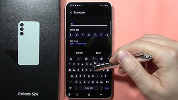 How to Set Up Do Not Disturb Mode on SAMSUNG Galaxy S24 / S24+?
