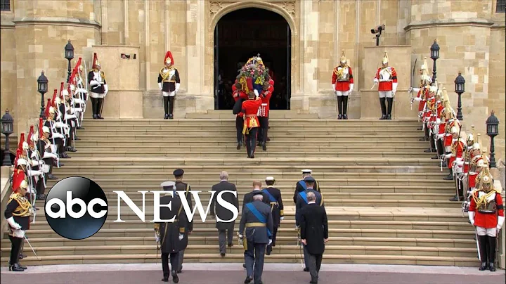 Queen Elizabeth II's procession arrives at St. George's Chapel | ABC News - DayDayNews