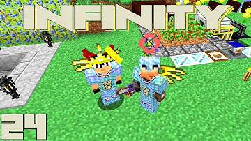 Minecraft Mods FTB Infinity - MANA GLASS [E24] (HermitCraft Modded Server)