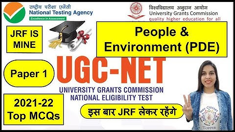 2021-22 Top MCQs | People & Environment (PDE) | Paper 1 | By Navdeep Kaur