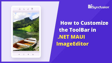 How to Customize the Toolbar in the .NET MAUI ImageEditor