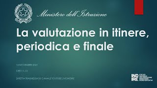 La valutazione in itinere, periodica e finale