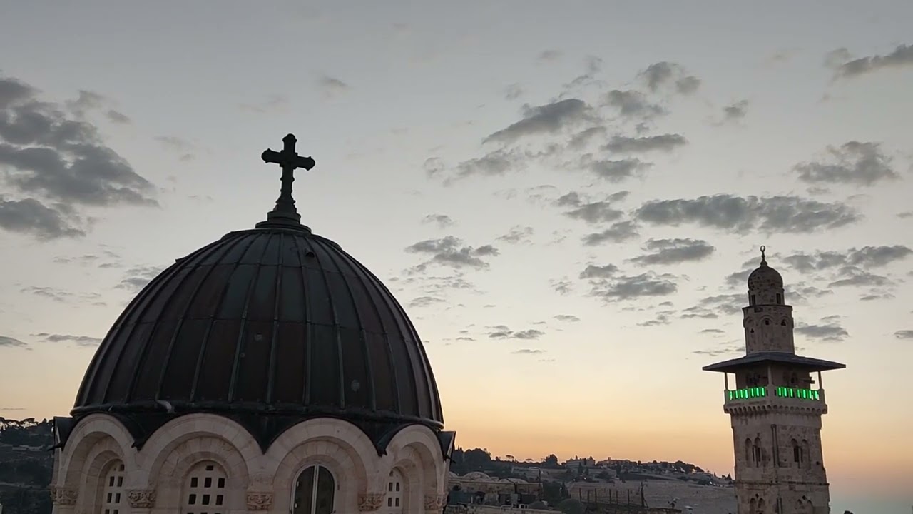 Spectacular View Jerusalem | Terraces of the Ecce Homo Convent and Guesthouse Old Israel Holy Land