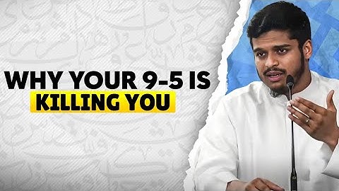 How To Work a 9-5 and Still Give Like The Prophet ﷺ Ustadh Hisham