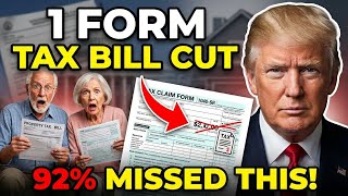 The 1 Form That Cuts Your Property Tax Bill — 92% of Senior Homeowners Have Never Filed It