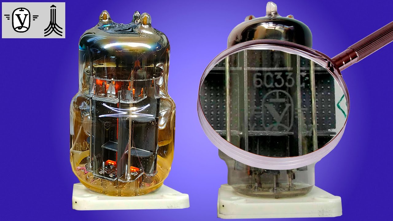 6С33С. Незвуковые лампы в усилителе звука. - YouTube