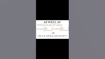 As well as English Grammar #english #englishgrammar #aswellas